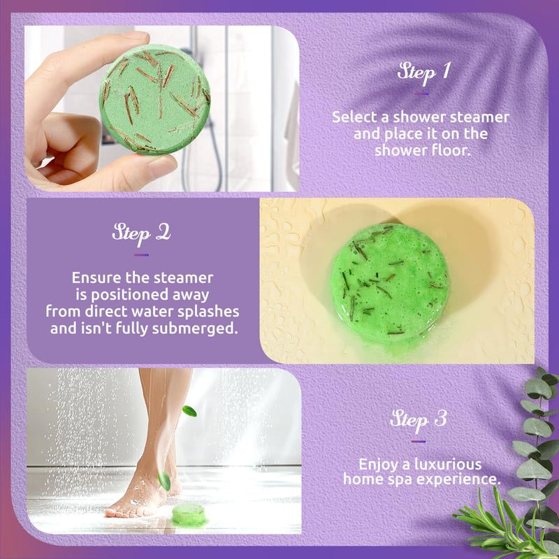 Buy 1 Get 1 Free Bodyrefresh Shower Steamers Aromatherapy – 8 Pack Shower Bombs with Essential Oils, Stress Relief, Self Care, Spa Gifts for Women, Mom, Birthday & Christmas