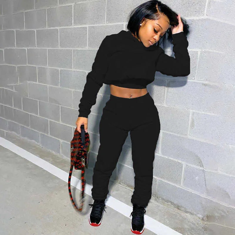 Sports Tracksuit Women Two Piece Set Winter High Quality Woman Sweaters 2 Piece Sets Womens Outfits Sexy Sweatsuits 28405P 210712