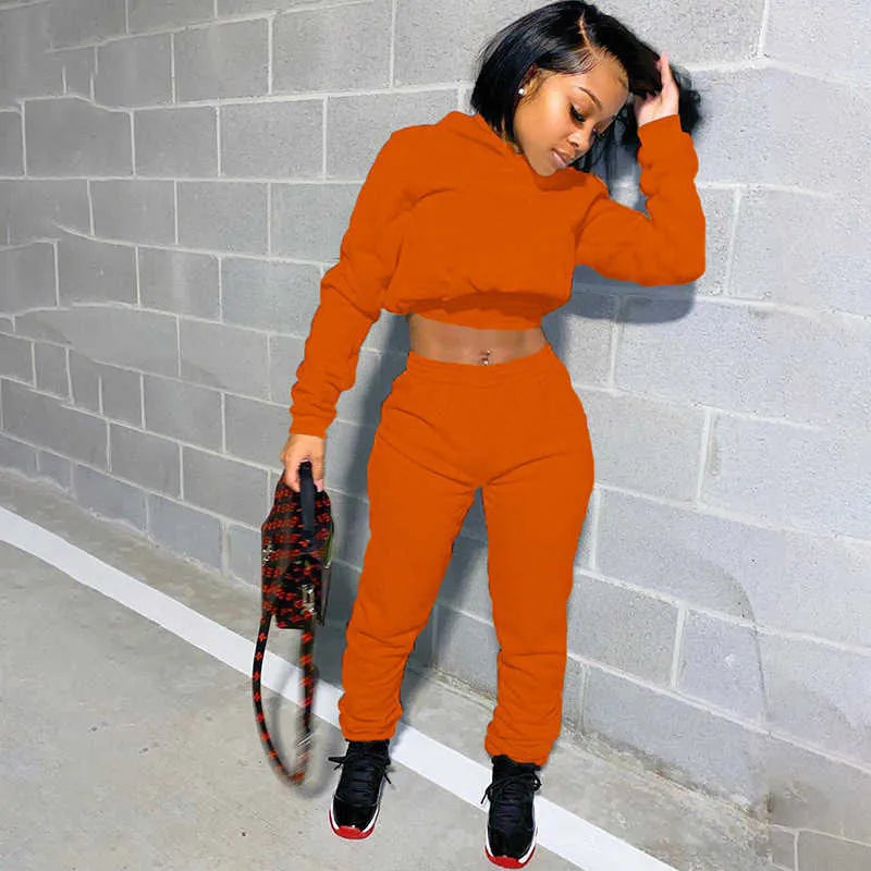 Sports Tracksuit Women Two Piece Set Winter High Quality Woman Sweaters 2 Piece Sets Womens Outfits Sexy Sweatsuits 28405P 210712