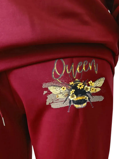 LW plus Size Woman Tracksuit Two Piece Set Letter Print Pants Set Pullovers Sweatshirts Female Jogging Woman Clothing Sports Sui 240810
