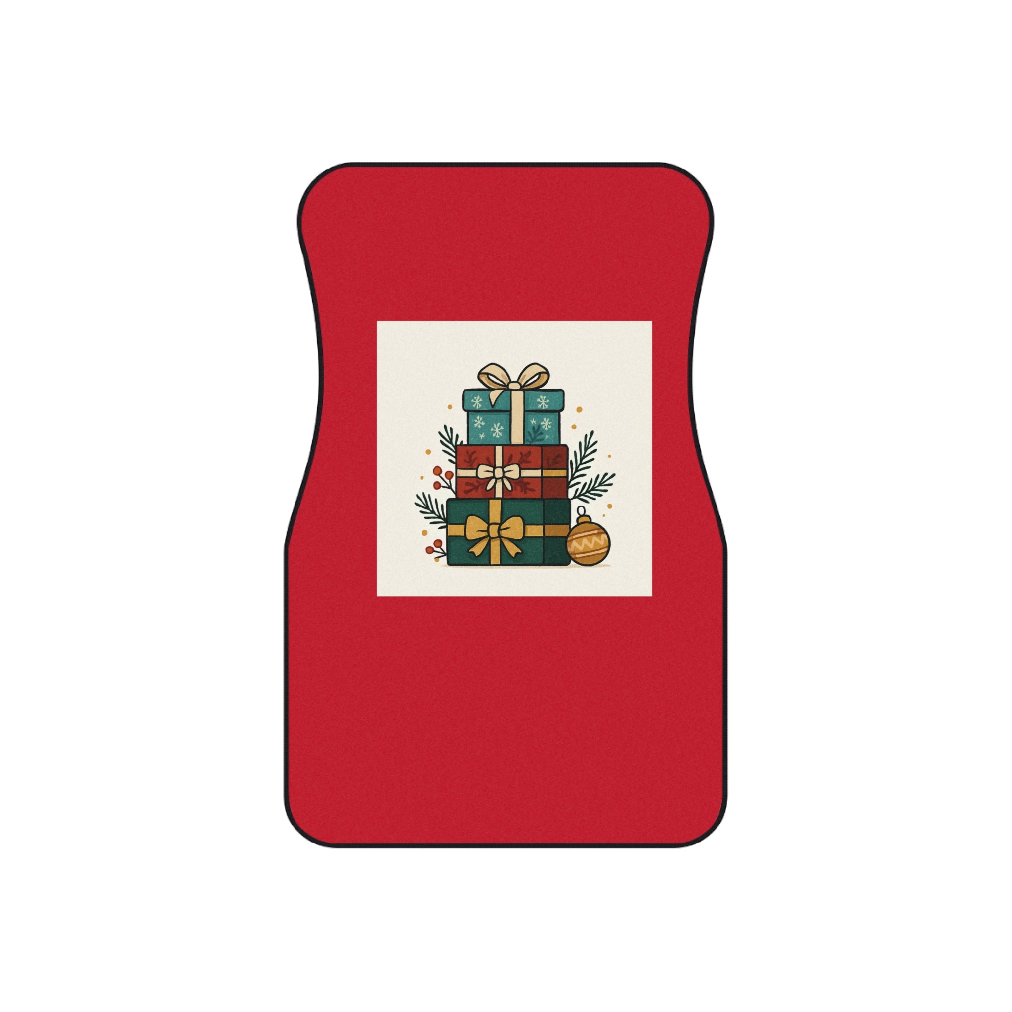 Holiday Gift Stack Car Floor Mats (Set of 4)