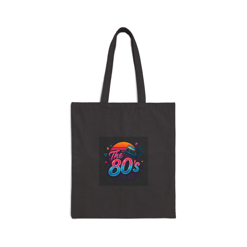 The 80s Retro Sunset Tote Bag