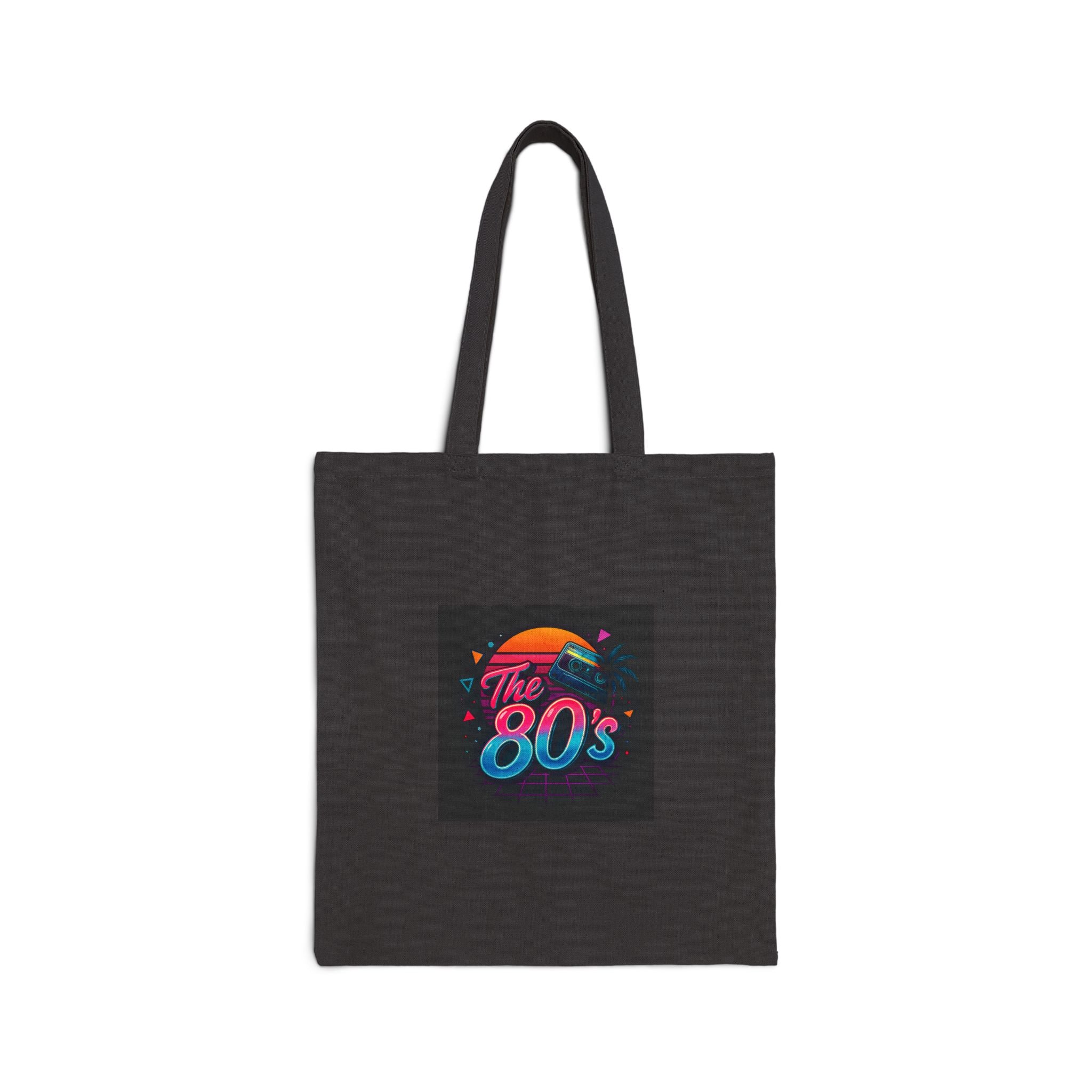 The 80s Retro Sunset Tote Bag