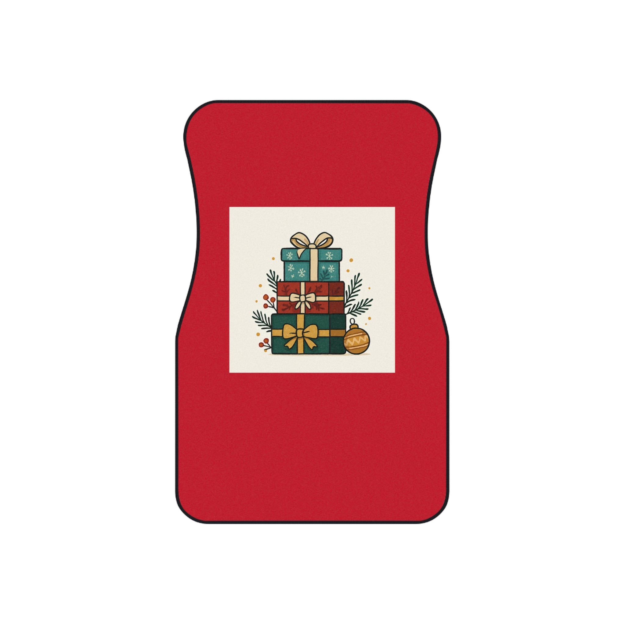 Holiday Gift Stack Car Floor Mats (Set of 4)