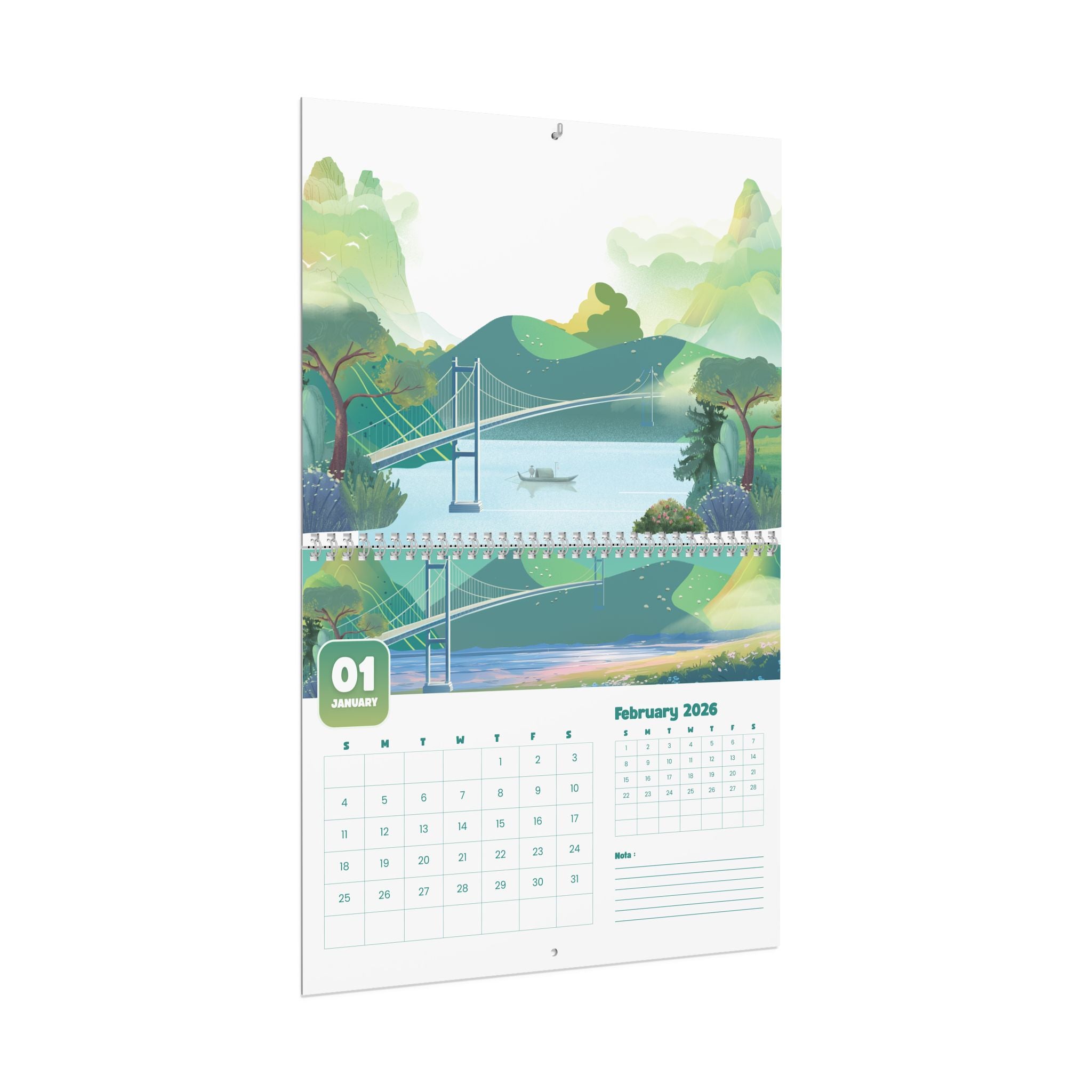 Wall Calendars (Blank)