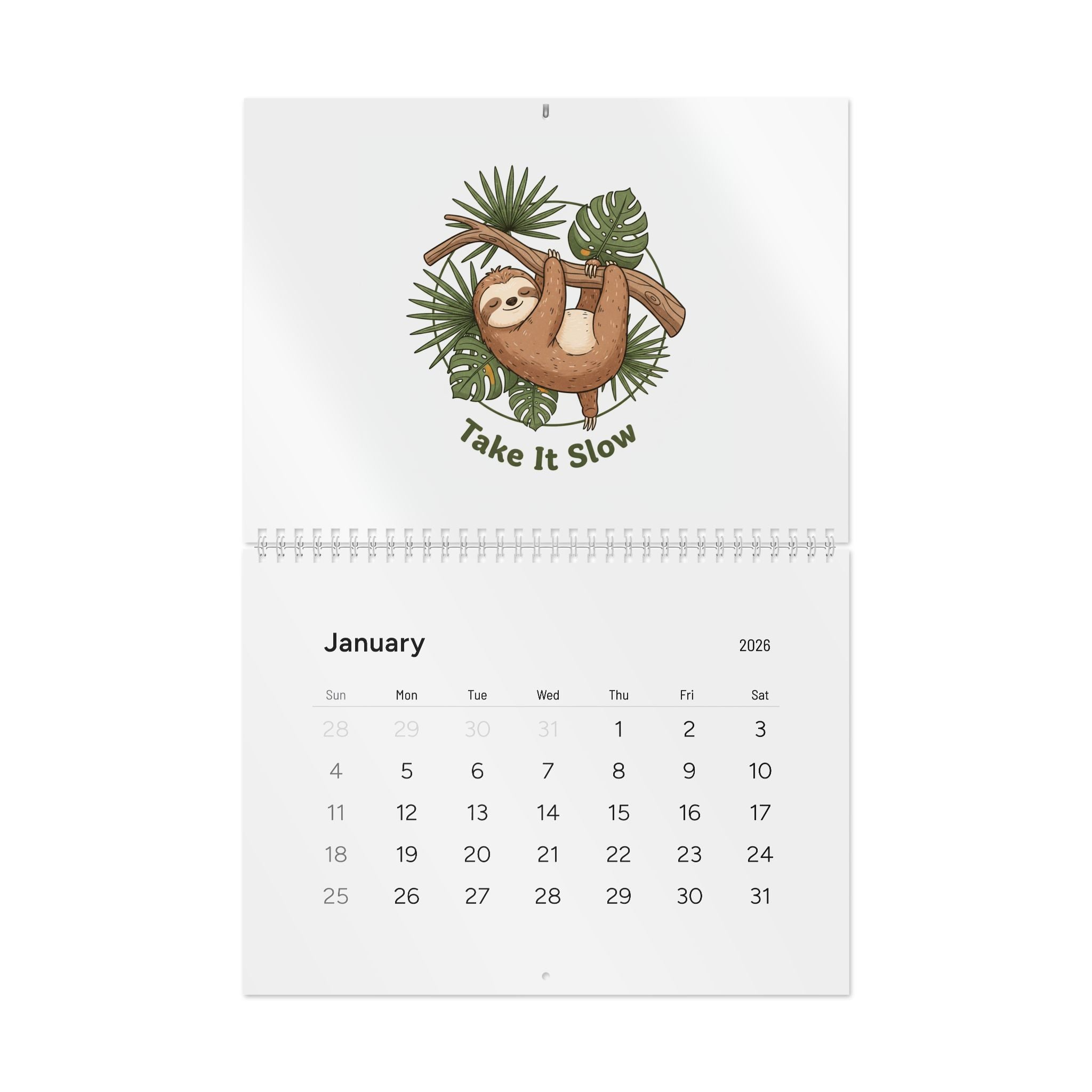 Standard Wall Calendar (2026)