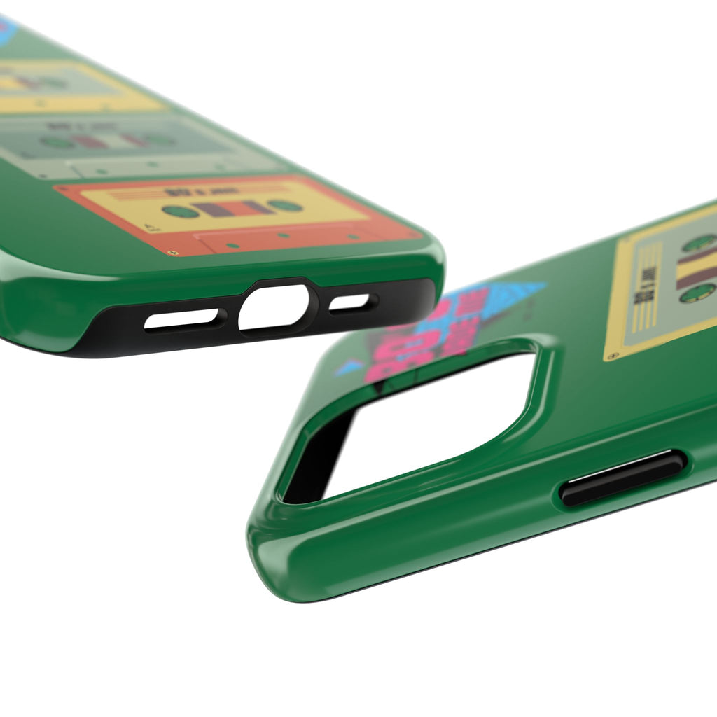 80s Made Me Cassette Tapes Phone Case | Retro 1980s Music Design