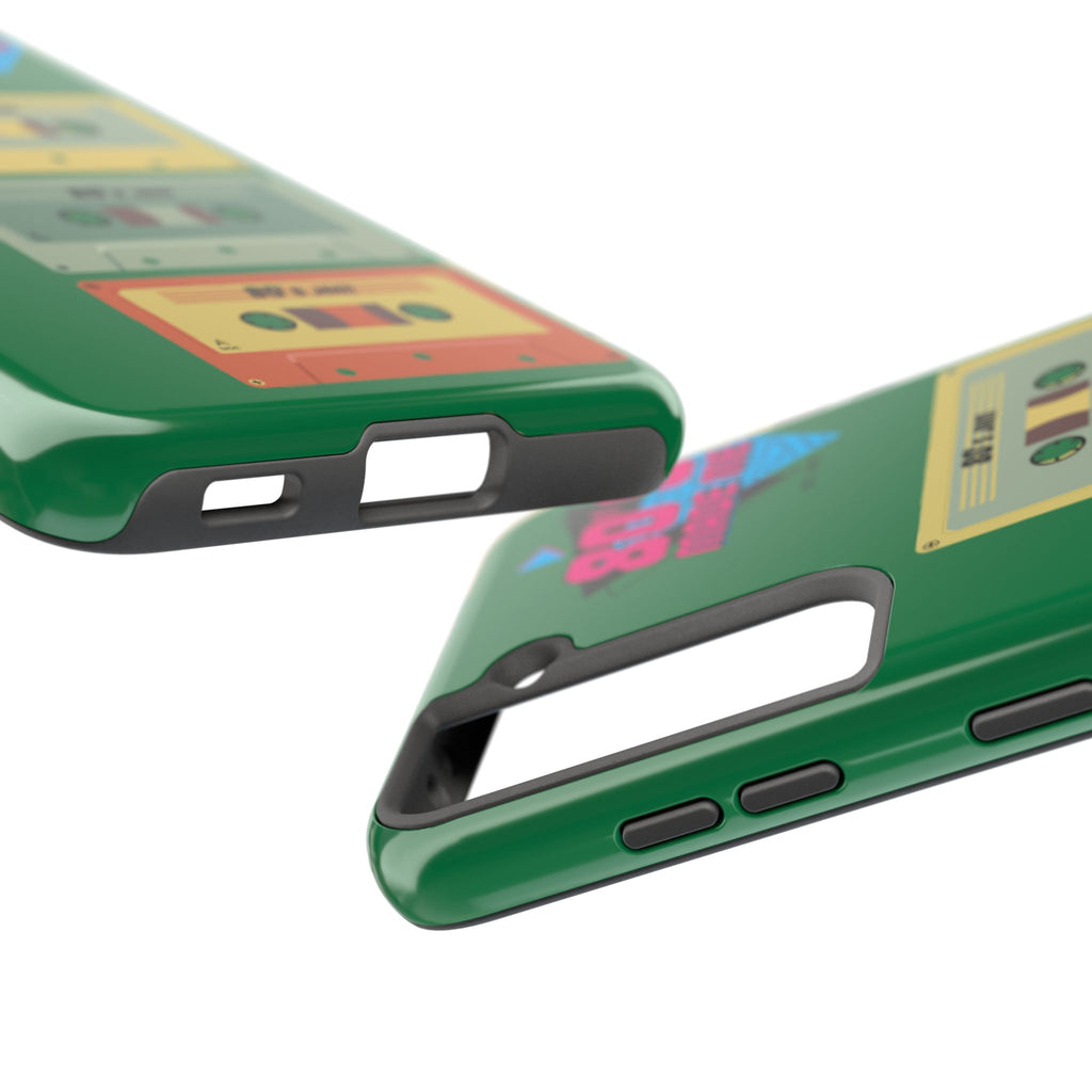 80s Made Me Cassette Tapes Phone Case | Retro 1980s Music Design