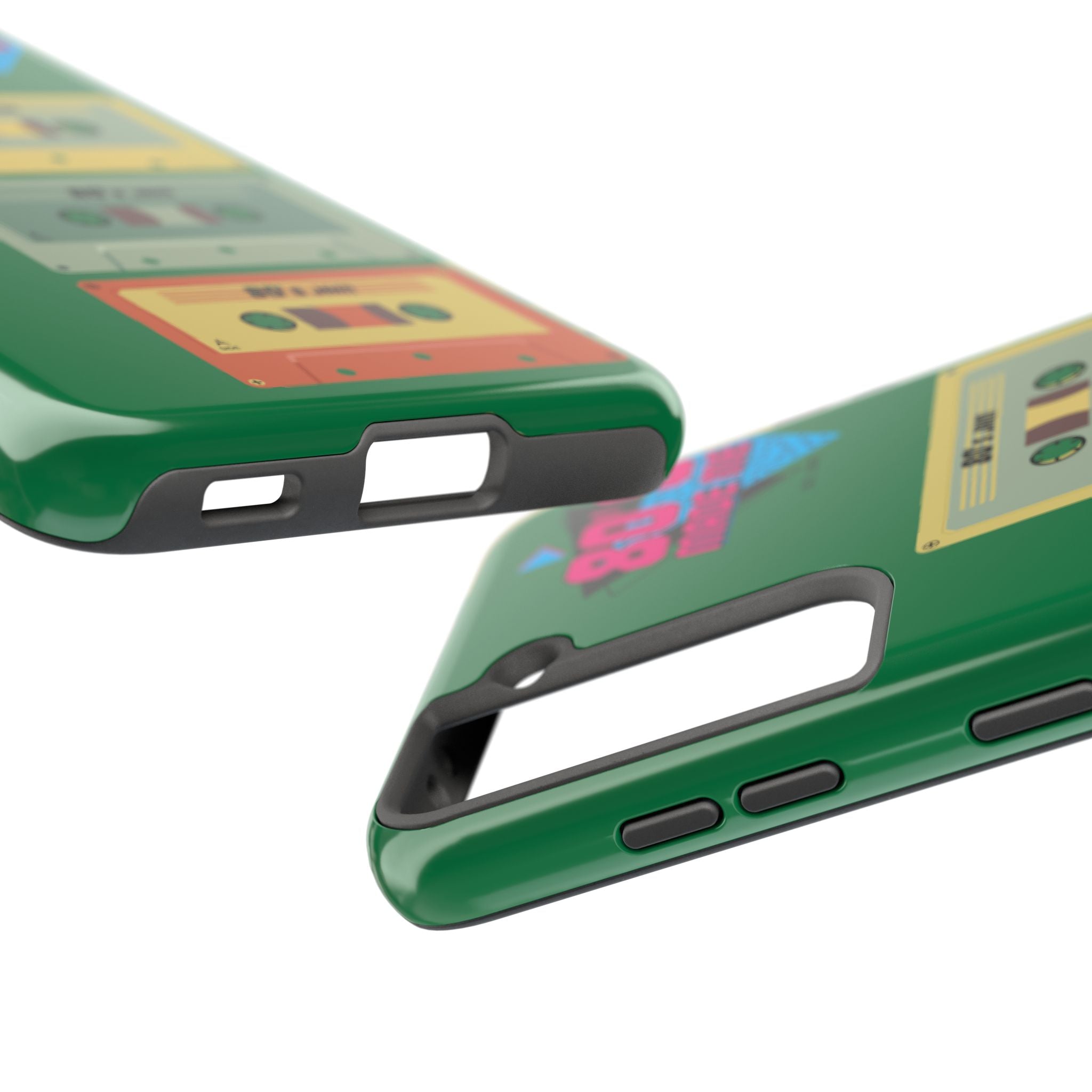 80s Made Me Cassette Tapes Phone Case | Retro 1980s Music Design