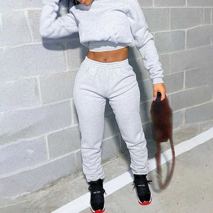 Sports Tracksuit Women Two Piece Set Winter High Quality Woman Sweaters 2 Piece Sets Womens Outfits Sexy Sweatsuits 28405P 210712