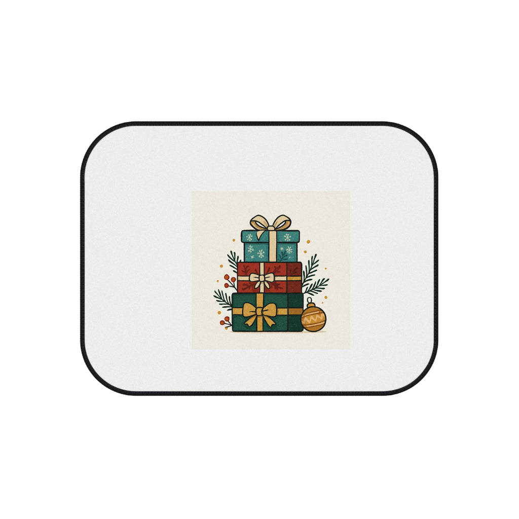 Christmas Gift Stack Car Mats (Set of 4)