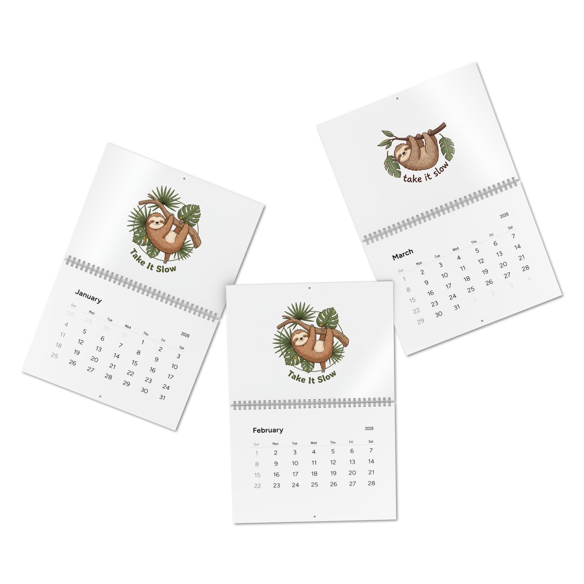 Standard Wall Calendar (2026)