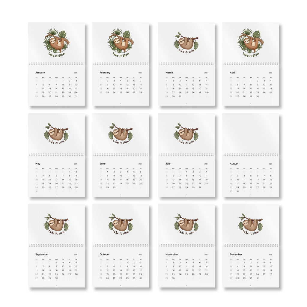 Standard Wall Calendar (2026)