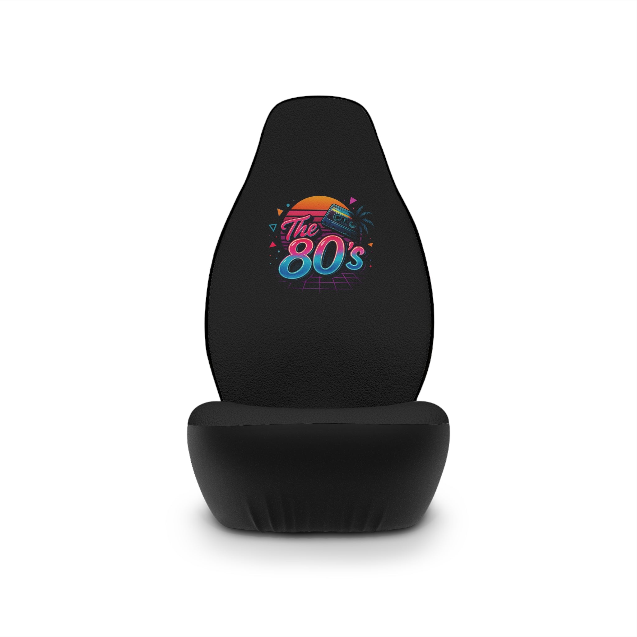 Retro 80s Car Seat Covers — 'The 80's' Vaporwave Vintage Auto Seat Protector