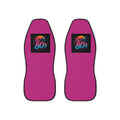 Retro 80s Car Seat Covers — Neon Sunset "The 80's" Design